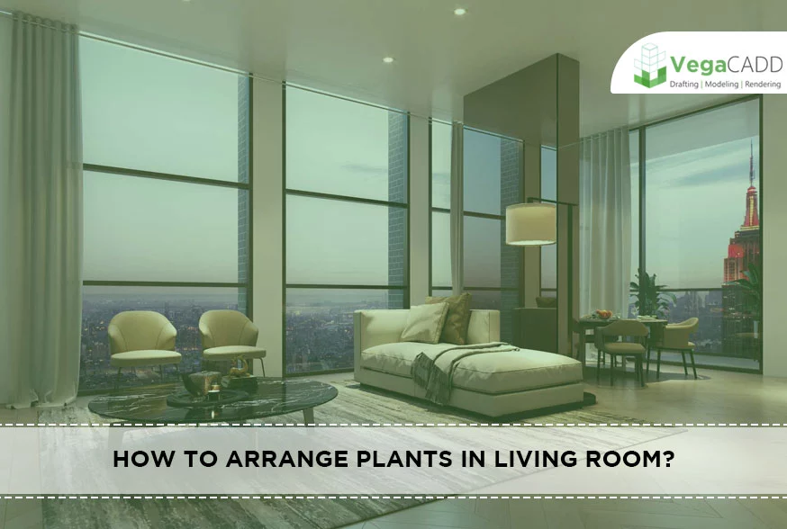 Arrange Plants in Living Room